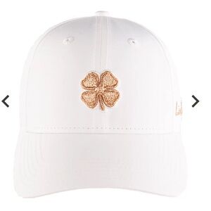 White and Gold Women's Cap